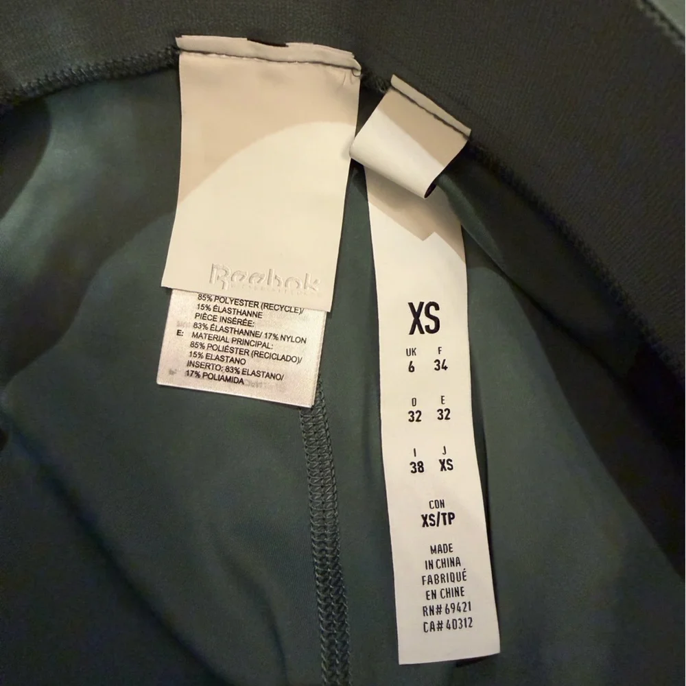 🟢 Reebok x Victoria Beckham green legging XS - Picture 11 of 11